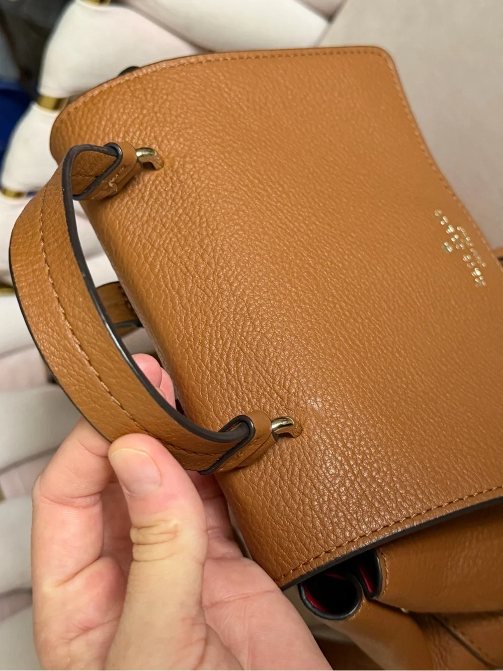 Kate Spade ♠️ Hayes Street Brown Leather Medium Backpack
